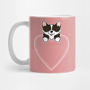 Cute Corgi in Pocket Mug